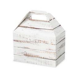 4 lb Distressed Wood Gable Box