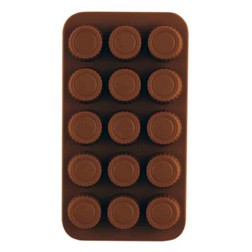 Peanut Butter Cup Silicone Chocolate Candy Mold