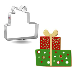 Stacked Gifts Cookie Cutter