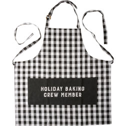 Holiday Baking Crew Member Apron - Adult