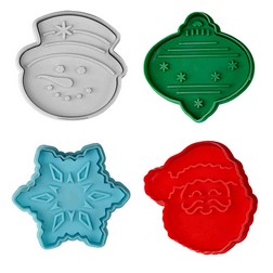Christmas Cookie Cutter Stamp Set - Large