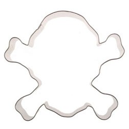 Skull and Crossbones Cookie Cutter