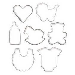 Mini Baby Cookie Cutter Set