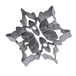 Snowflake Cookie Cutter w/ Cutouts #2
