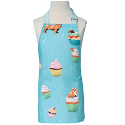 Doggy Cupcake Party Apron - Child