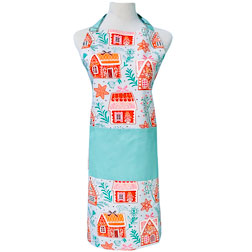 Sweet Gingerbread Houses Apron - Adult