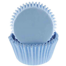 Baby Blue Cupcake Liners