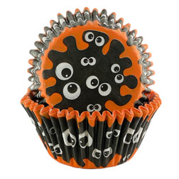 Halloween Googly Eyes Cupcake Liners