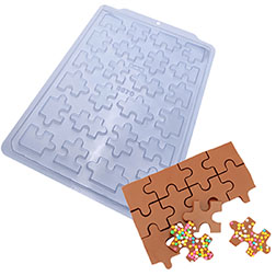 Puzzle Pieces Chocolate Mold