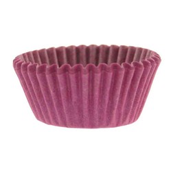 Solid Orchid Mini Cupcake Liners