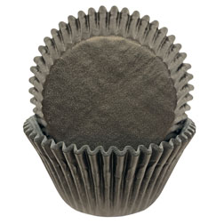 Black Jumbo Cupcake Liners