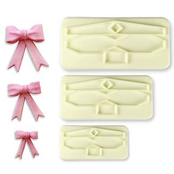 Bow and Ribbon Fondant and Gum Paste Cutters