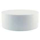 Styrofoam Cake Dummy-Round 8 x 4"