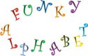 Funky Capital Alphabet and Number Cutter Set
