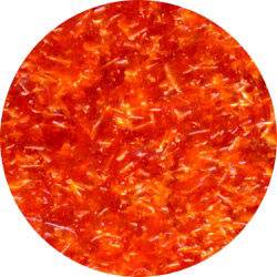 Edible Glitter Flakes- Orange