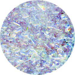 Edible Glitter Flakes-Metallic Silver
