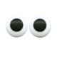 Icing Eyes 1/4"-White/Black