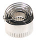 Stainless Steel Scalloped Round Cutter Set