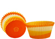 Standard Baking Cup-Orange Swirl, 2" base