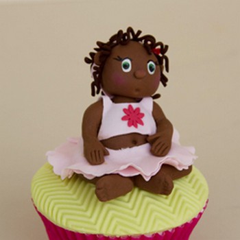 Baby Girl Cupcake