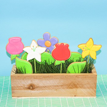 Flower Box Cookies
