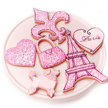 Pink Paris Cookies
