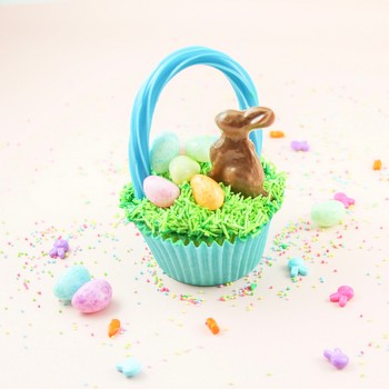Easter Basket Cupcake