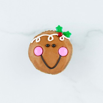 Gingerbread Face Cupcake