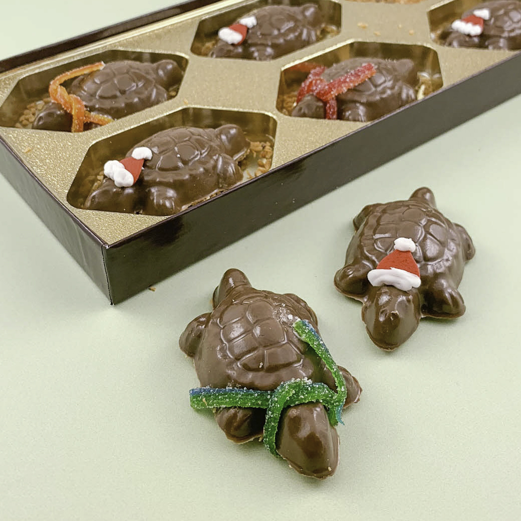 German Chocolate Turtles