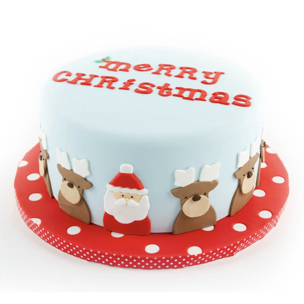 Christmas Cutie Cutter Cake