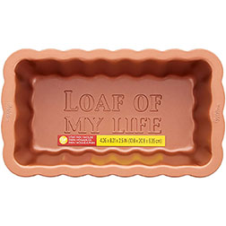 Copper Mini Loaf Pan Set Wilton 2/Pkg