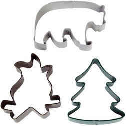 2PCS Christmas Stainless Steel Cake Tool Cartoon Poop Baking Supplies  Cutting