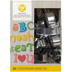 Alphabet Cookie Cutter Set - Wilton