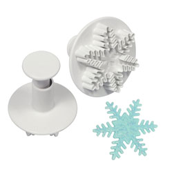 PME 3 Pack Plunger Cutters Snowflake