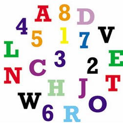 Fondant Letter & Number Cutters Set, 42-Piece Set