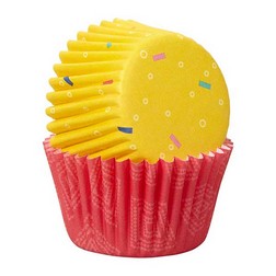 Shop Bulk Mini Cupcake Liners: Orange Foil Wholesale Cupcake Liners –  Sprinkle Bee Sweet