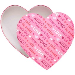 Jumbo Red Heart Candy Sprinkle Pouch - Country Kitchen SweetArt