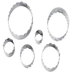 Sweetshop Fondant Cutters 11/Pkg-Circle