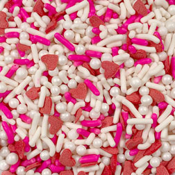 All Natural Valentine's Day Heart Confetti Sprinkles 💟 – Cool Mom Sprinkles