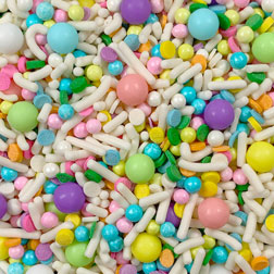 Bright and Pastel 6-Cell Easter Sprinkles Mix, 6.84 oz.