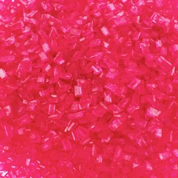 Pink Coarse Sugar Crystals