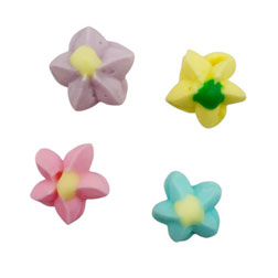 Mini Royal Icing Forget Me Not Flowers