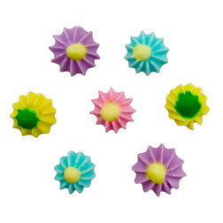 Mini Royal Icing Star Flowers