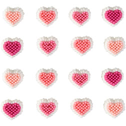 Mini Heart Icing Decorations