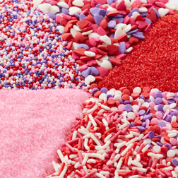 All Natural Valentine's Day Heart Confetti Sprinkles 💟 – Cool Mom Sprinkles