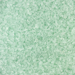 Soft Green Coarse Sugar Crystals