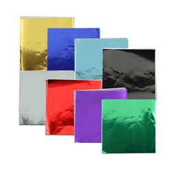 Assorted Color Foil Candy Wrappers