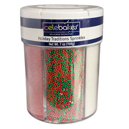 Holiday Traditions 6 Cell Sprinkle Mix