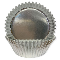 Grey Foil Jumbo Cupcake Liners - Country Kitchen SweetArt
