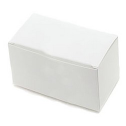 2 Pc White Candy Box